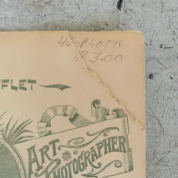 Antique Cabinet Card - Picture 6 of 7